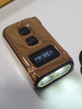 Nitecore tini 2 ss gold limited edition torch flashlight