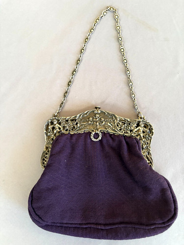 Antique german silver repousse - silver,