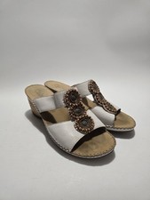 Ladies Gabor White Leather