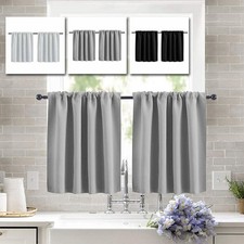 Blackout Curtains Short Half