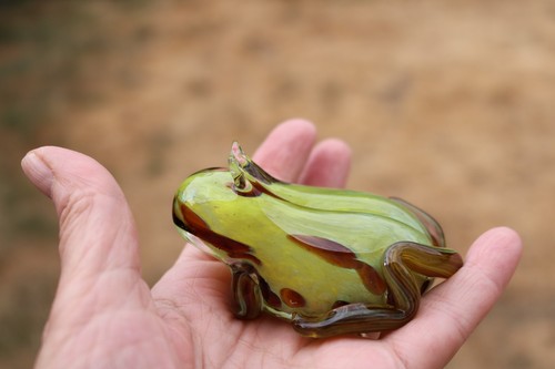Langham glass frog - langham, studio