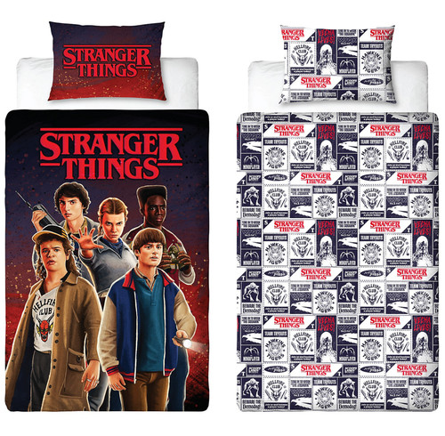 Stranger things single duvet - stranger,