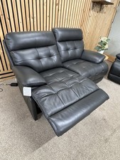 La-Z-Boy Knoxville 2 Seater Sofa, Power Recliner, Charcoal Grey. LAST ONE