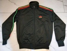 Adidas Originals Firebird Rasta Jamaica Vintage Track Jacket - Size L