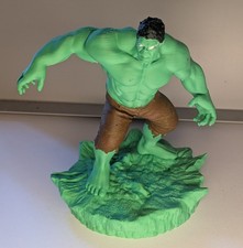 A realistic Hulk figure with painted intricate details