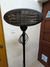 BRAND NEW. Gardenline 2000W Patio Heater.  Adjustable height & 3 heat settings. 