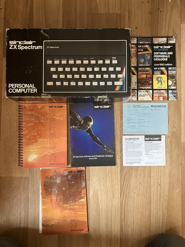 Sinclair spectrum 48k boxed - zx,