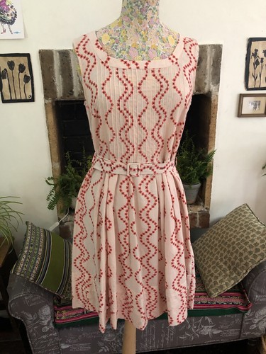 Cotton silk dress - silk,
