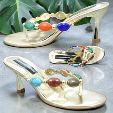 womens kitten heel sandals low