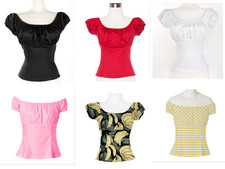 Women Cotton Pinup Top