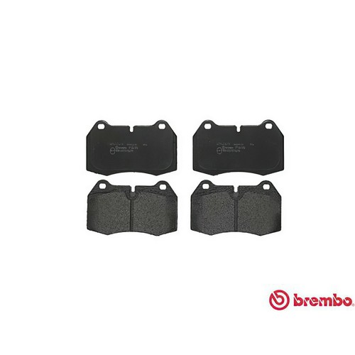 Front brake pads brembo p06018 - front,