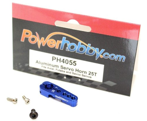 Blue aluminum 25t - blue, servo
