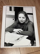 Lena Zavaroni at home - rare original 1974 press photo.
