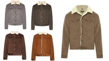 Mens western cord sherpa - cord,