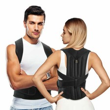 Posture Corrector Corset Spine Upper Back Straightener Shoulder Belt Men Women