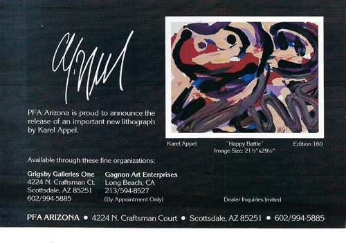 Karel appel happy - happy, battle