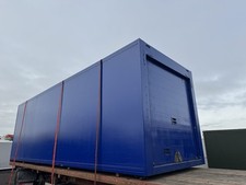 Insulated Storage Container. Roller Shutter Door