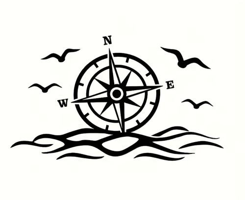 Compass graphics motorhome - compass,