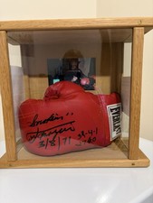 Smoking Joe Frazier Signed