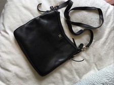 COCCINELLE BLACK ACROSS BODY BAG