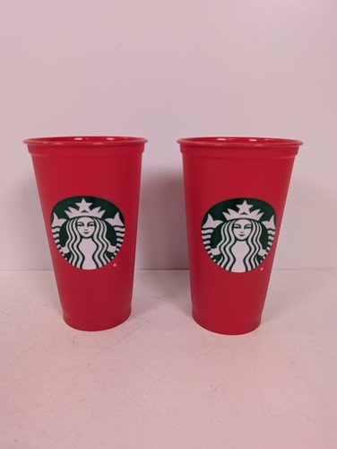 Starbucks red reusable - 2x,