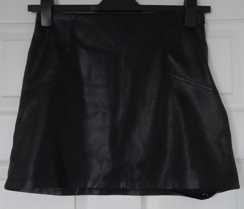 Primark black faux leather - black,