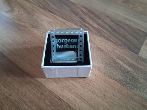 Spaceform glass token - glass,