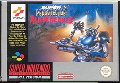 Super probotector nintendo - super, (nintendo