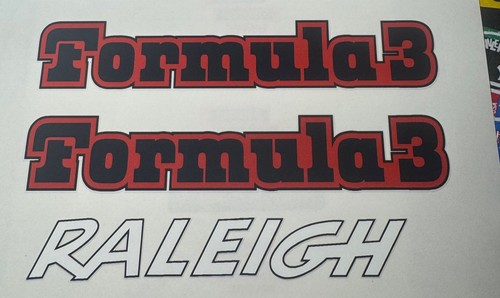 Raleigh tomahawk decal set - raleigh,