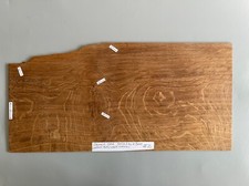 Solid Brown Oak wood large