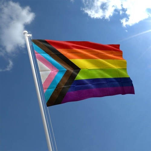 Progress pride flag 5ft - progress,