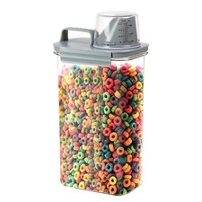 Cereal Container Grain Rice Storage Airtight Dry Food Storage BPA Free Dispenser