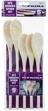 5pc WOODEN SPOONS WOOD SET