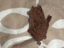 A piece of leather, used off a