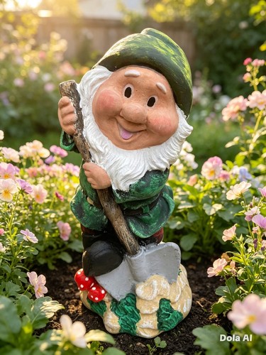 Concrete garden ornament - ,