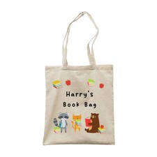 Personalised Book Bag -