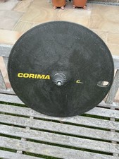 Corima Carbon Disc Wheel Rim Brake 10-speed Tubular with Campag freewheel
