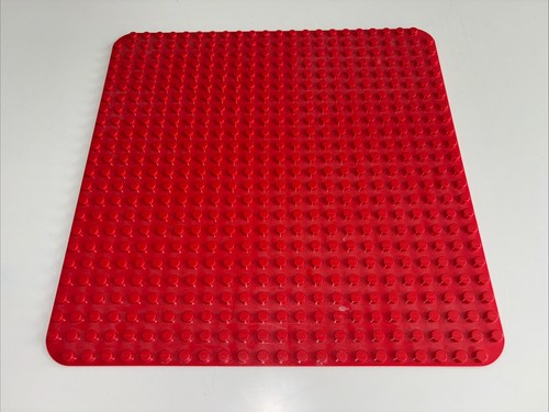 Vintage lego duplo red base - vintage,