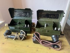 WW2 Field Telephones Pair Type