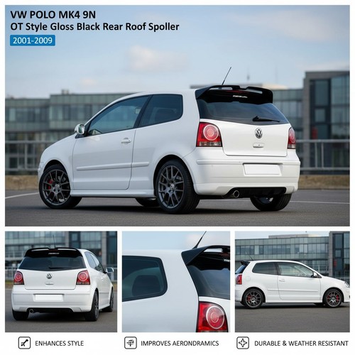 Polo rear roof spoiler - vw,