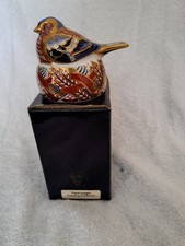 Royal crown derby chaffinch - crown,