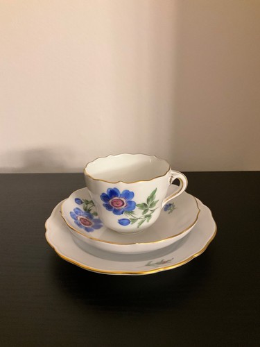 Meissen mocha set pieces - mocha, 3