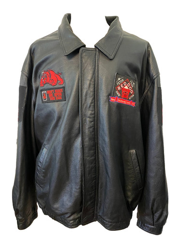 Vintage red dog beer black - red,