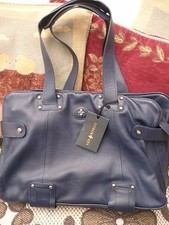 PATRICK COX NAVY BLUE LEATHER