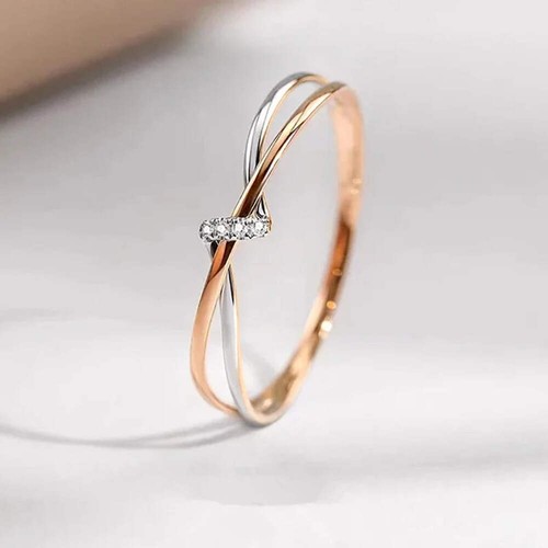 Russian twist designed rings - twist,