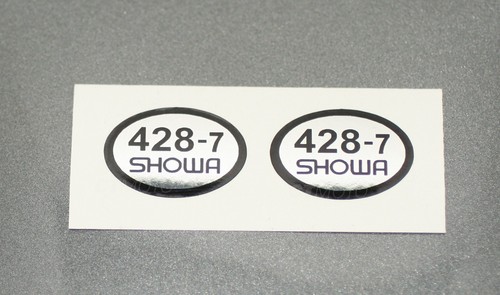 Showa fork decals stickers - stickers, x2