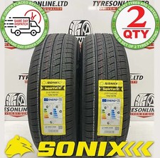 2 X 215 70 15C SONIX 215/70R15C 109/107R BRAND NEW VAN C&B RATED TYRES 2157015C