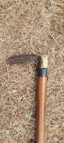 Antique antler handle - antler,