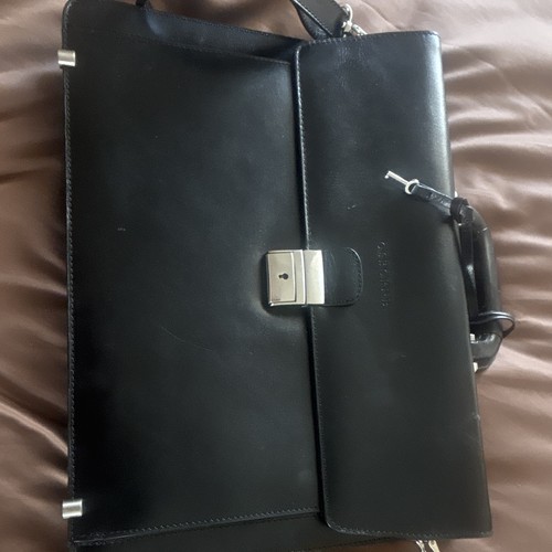 Bisgaard black leather large - bisgaard,