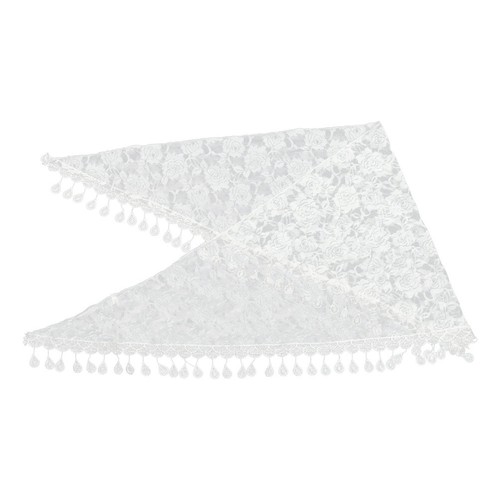 Triangle lace shawl mantilla - shawl,